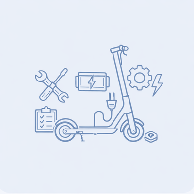 Ремонт на електроинсталация на тротинетка