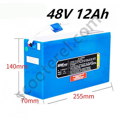 Батерия 48V 12AH електрически скутери и citycoco