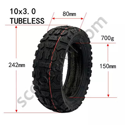 Външна гума 10х3.0(80/65-6) OFF Road-10inch