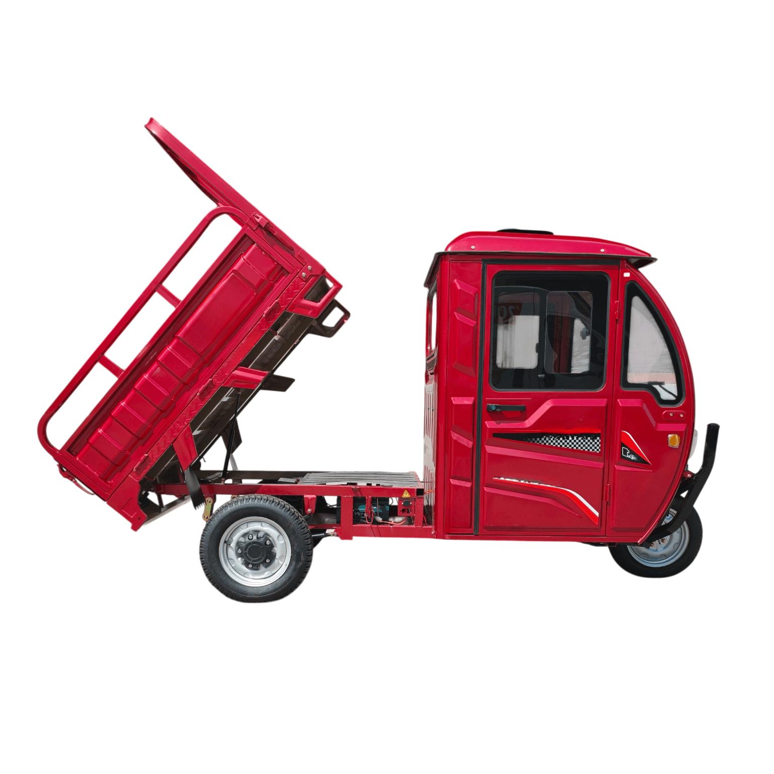 Карго Триколка Cargo Cab Червена